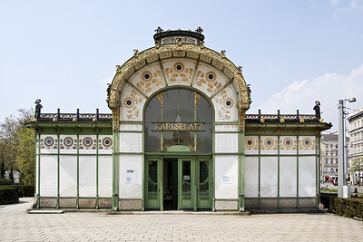 Otto Wagner Pavillon at Karlsplatz