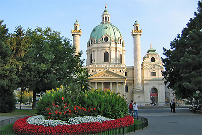 Karlskirche at Karlsplatz